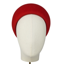 Felt Hat Beret Barbara Red