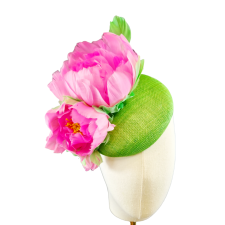 Cocktail Hat Peony Pink