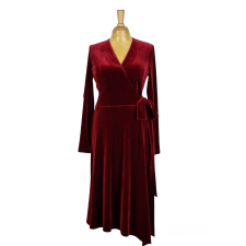 Wrap Dress Olivia Cherry S/M