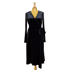 Wrap Dress Olivia Black S/M