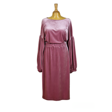 Velvet Dress Pia Pink S/M