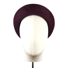 Felt Hat Beret Silvi Burgundy