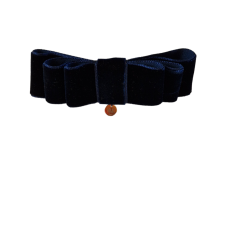 Clip Navy Blue Bow