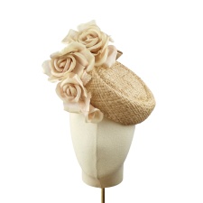 Straw Hat Sweetie  Beige Medium