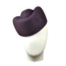 Felt Hat Air Hostess Violet