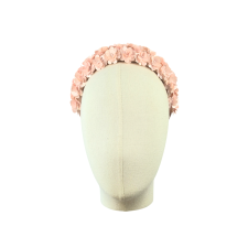 Headband Little Pink Flowers Sequin