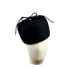 Felt Hat Ushanka Black