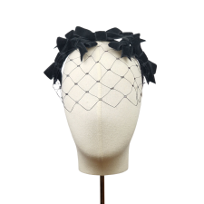 Headband Netty Party Bow Black 