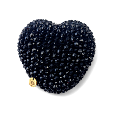 Ace of Spades Brooch Black