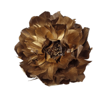 Brooch Golden Flower