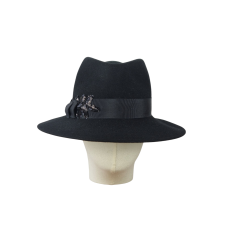 Fedora Hat Frederica Black
