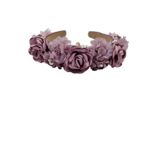 Headband Peals&Roses Pink