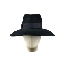 Felt Fedora Hat  Black