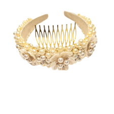 Headband Pearl Ivory
