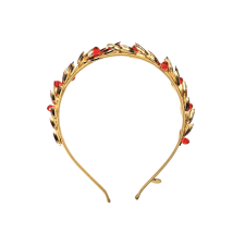 Headband Bay Leaf Red