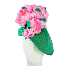 Saucer Hat Secret Garden Green
