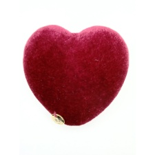 Queen of Hearts Brooch Bordeaux